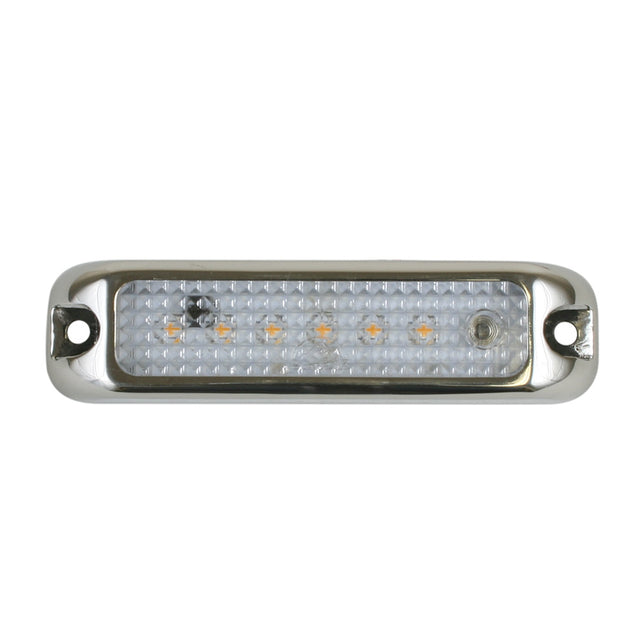 Scandvik 4" Locker Light with Touch Switch - 10-30V - Stainless Steel