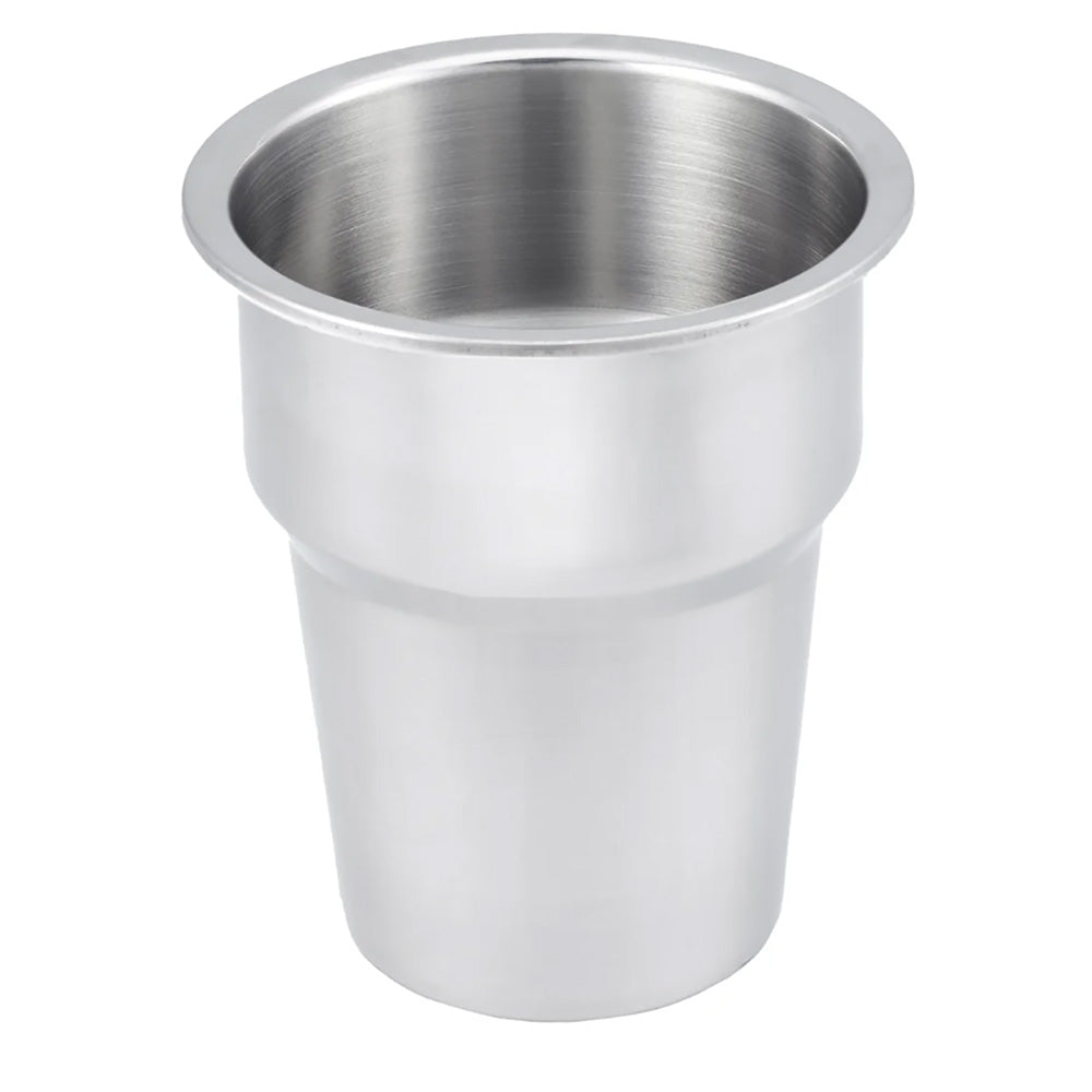 Whitecap Extra Large Stainless Steel Flush Cupholder