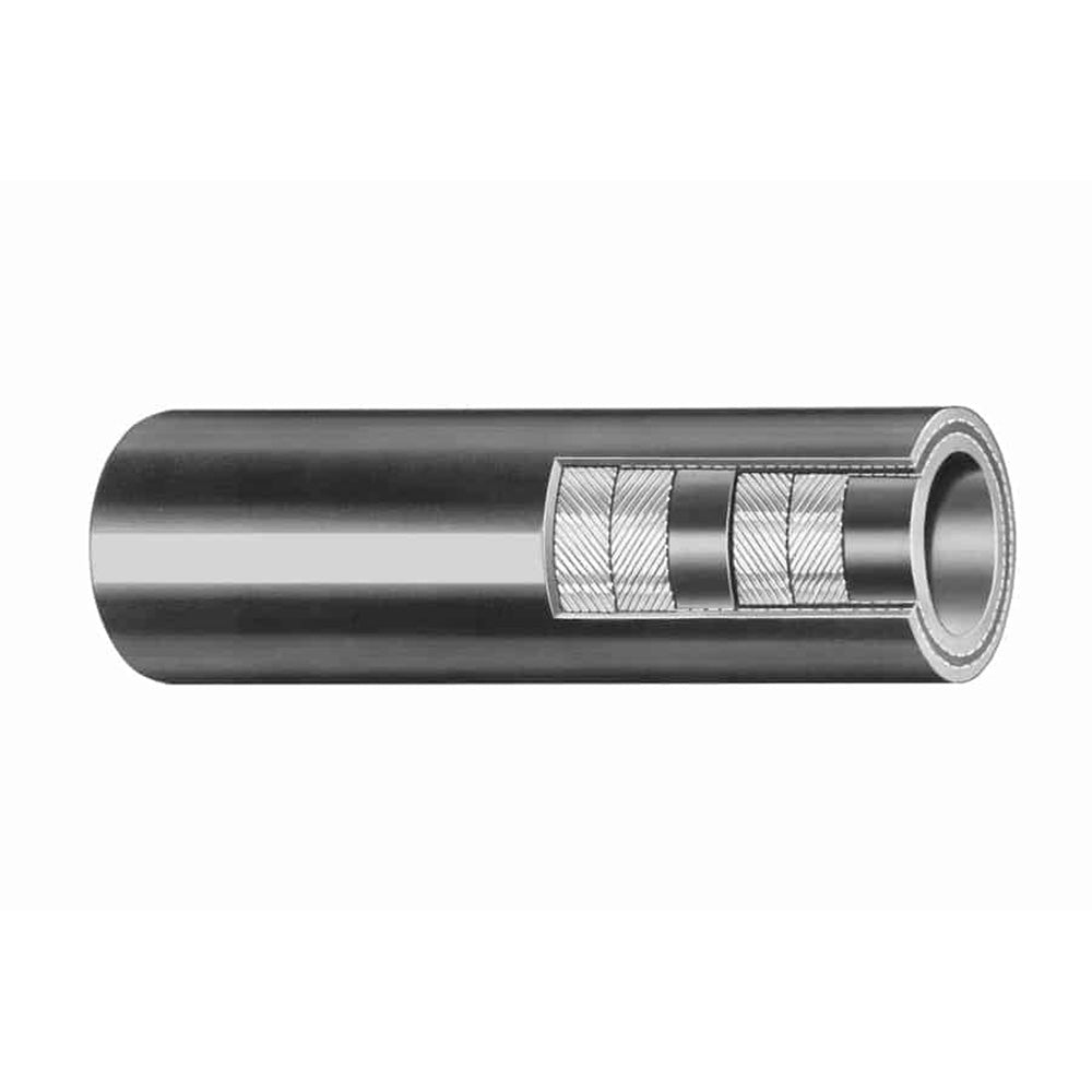 Trident Marine 1" x 50' Box Black HD Water Hose 200 PSI