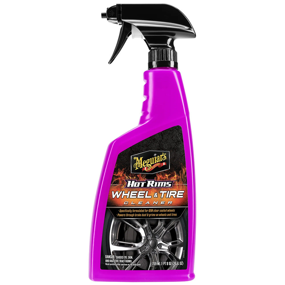 Meguiar's Hot Rims Wheel & Tire Cleaner - 24oz