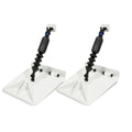 Smart Tabs SX Trim Tabs by Lectrotab 9.5” x 10” f/13'-15’ Boat w/30 - 40HP - White