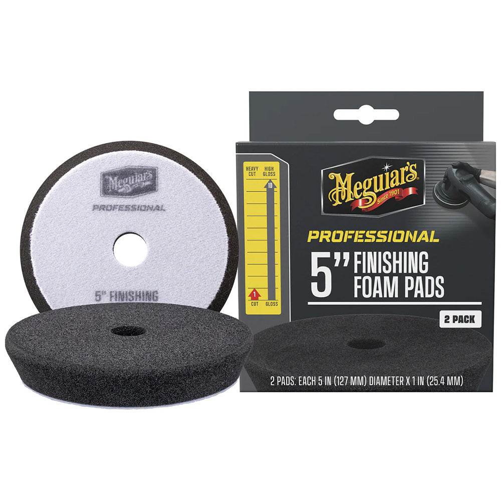 Meguiar's Professional 5" Finishing Foam Pads *2-Pack