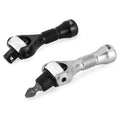 Titan 1/4" Drive 90-Tooth Swivel and Ratcheting Bit Driver Nano Ratchets (2-Piece)