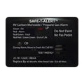 Safe-T-Alert 25 Series Surface Mount Dual Carbon Monoxide/Propane Alarm - 12V Hardwire - Black
