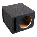 Atrend Single 12" Vented Woofer Enclosure - Charcoal Carpet Covering