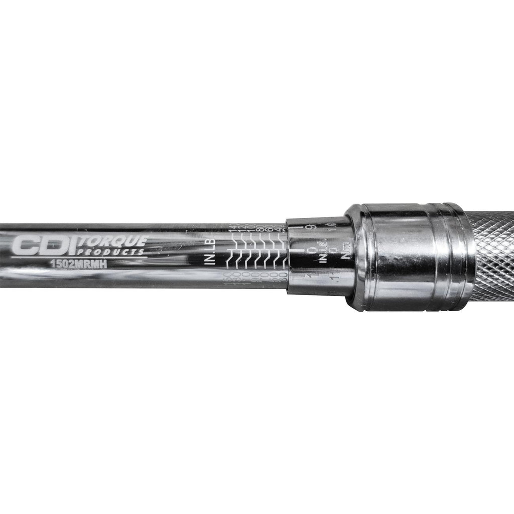 CDI 3/8" Drive 150 Inch-Pound Dual Scale Micro-Adjustable Torque Wrench