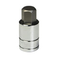 Titan 17mm Hex Bit Socket with 1/2" Drive