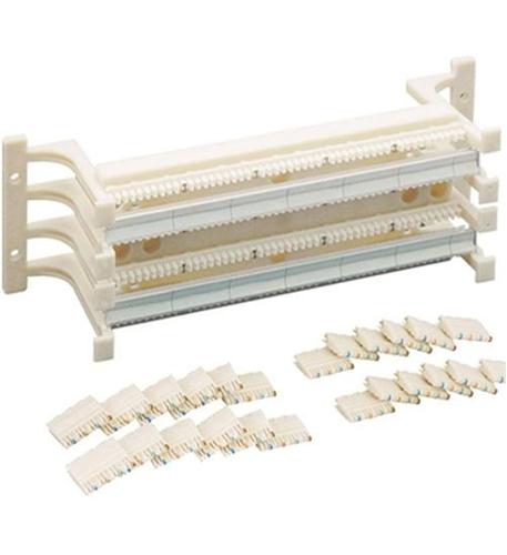 110 WIRING BLOCK W/ FT KIT, 100-PAIR, 5e