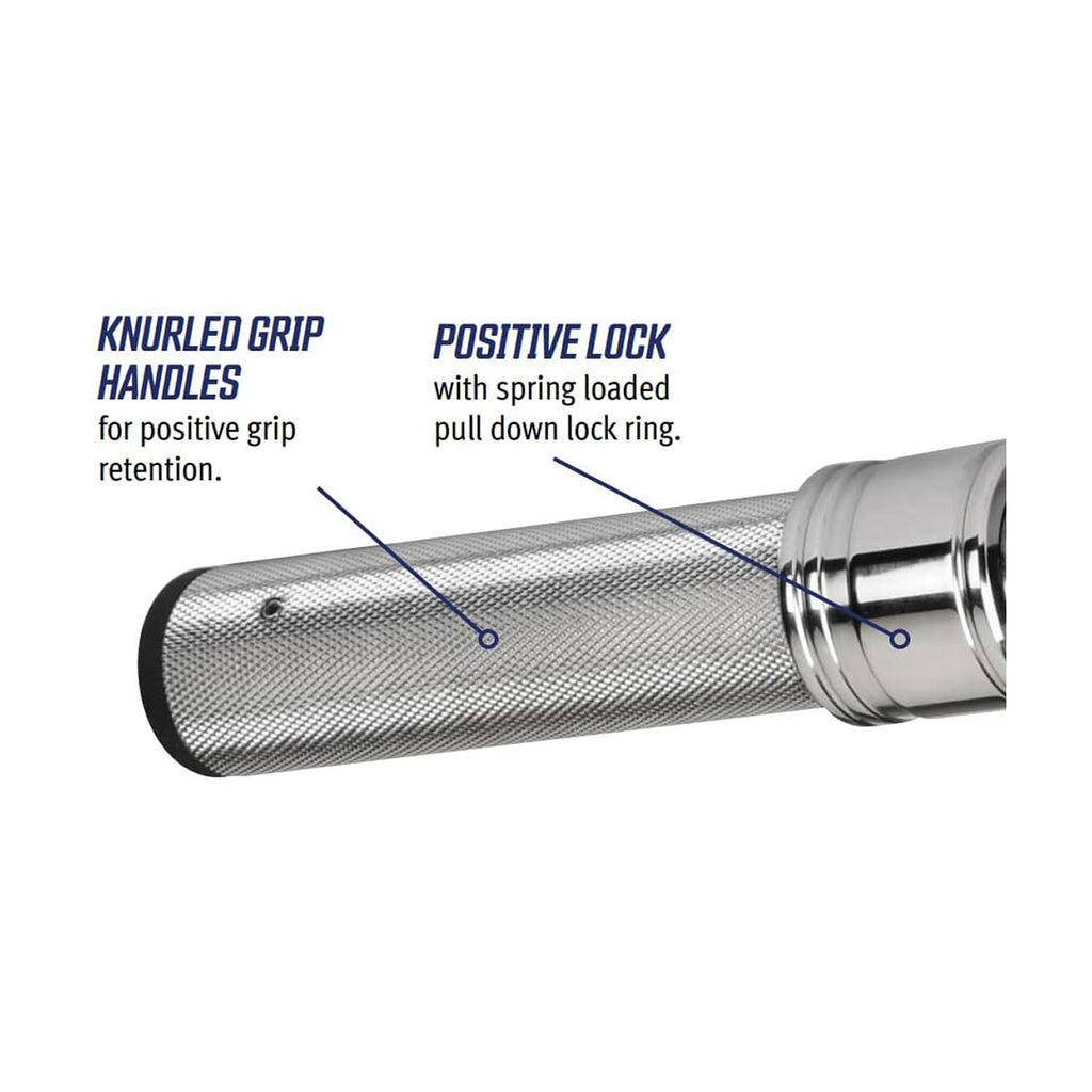 CDI 1/2″ Drive 250 Inch-Pound Dual Scale Micro-Adjustable Torque Wrench with Non-slip grip