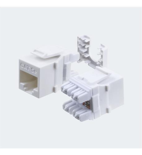 CAT5E JACK HD WHITE