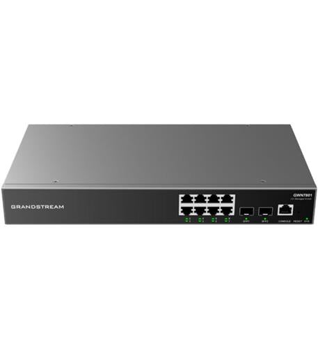 Enterprise Layer 2-Managed, 8 Port 2 SFP