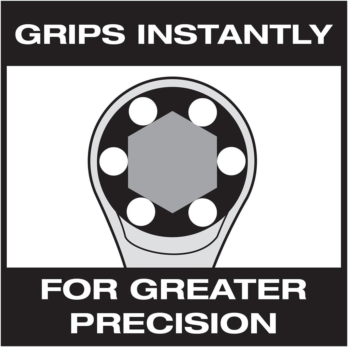 Zero Degree Metric Ultra-Precise Gearless Ratchet Wrench Set (7-Piece)
