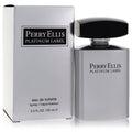 Perry Ellis Platinum Label by Perry Ellis Eau De Toilette Spray 3.4 oz (Men)