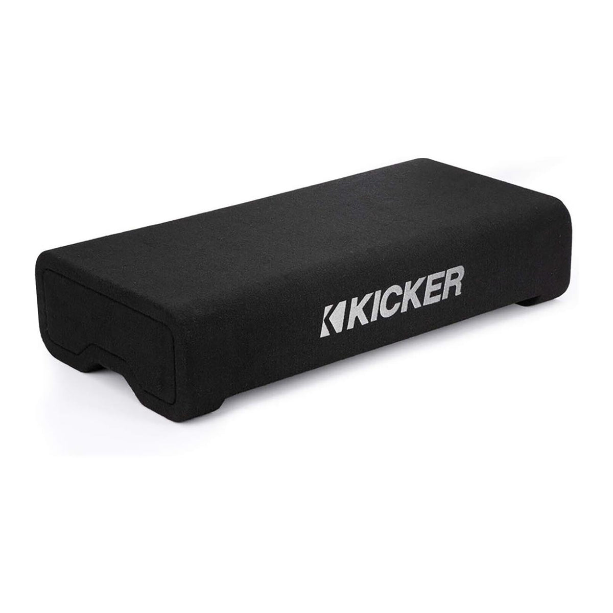 Kicker 8" Thin Down Firing Subwoofer and Passive Radiator Enclosure