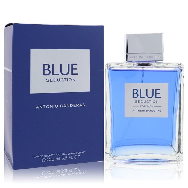 Blue Seduction by Antonio Banderas Eau De Toilette Spray 6.7 oz (Men)