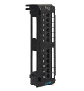 PATCH PANEL, VERTICAL, CAT 6, 12-PORT