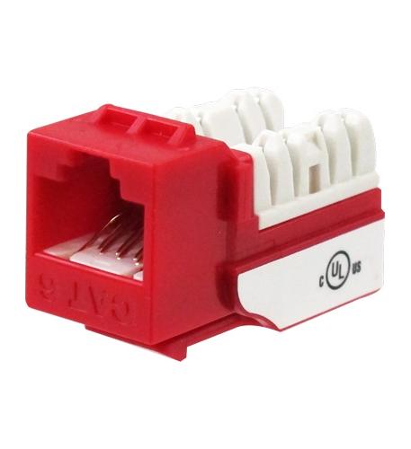 CAT6 JACK RED