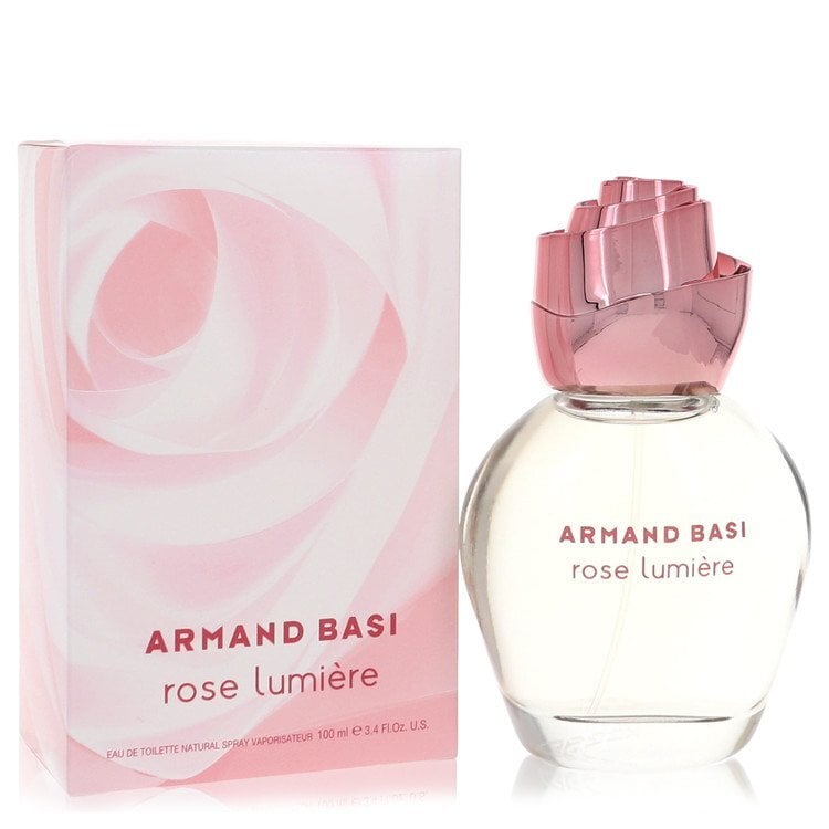 Armand Basi Rose Lumiere by Armand Basi Eau De Toilette Spray 3.3 oz (Women)