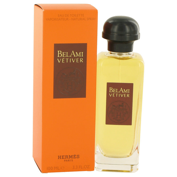 Bel Ami Vetiver by Hermes Eau De Toilette Spray 3.3 oz (Men)