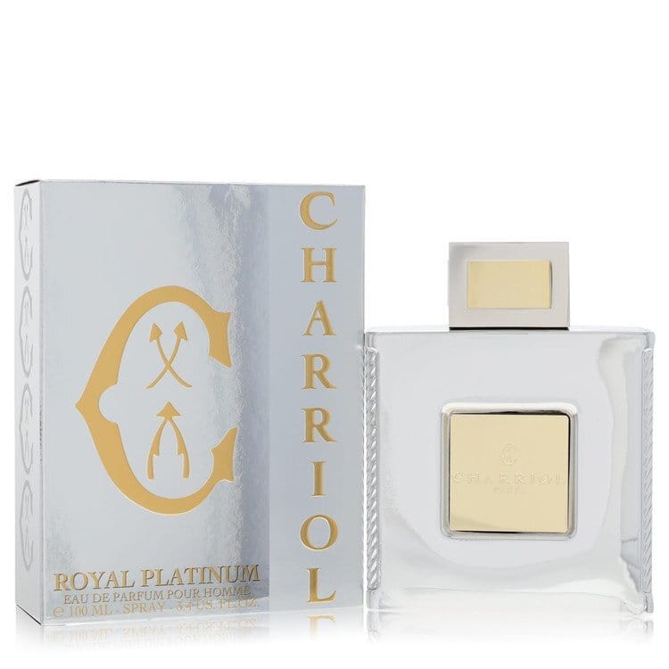 Charriol Royal Platinum by Charriol Eau De Parfum Spray 3.4 oz (Men)