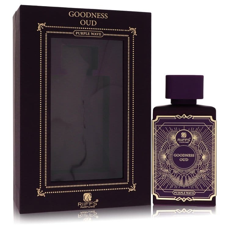 Riiffs Goodness Oud Purple Wave by Riiffs Eau De Parfum Spray (Unisex) 3.4 oz (Women)