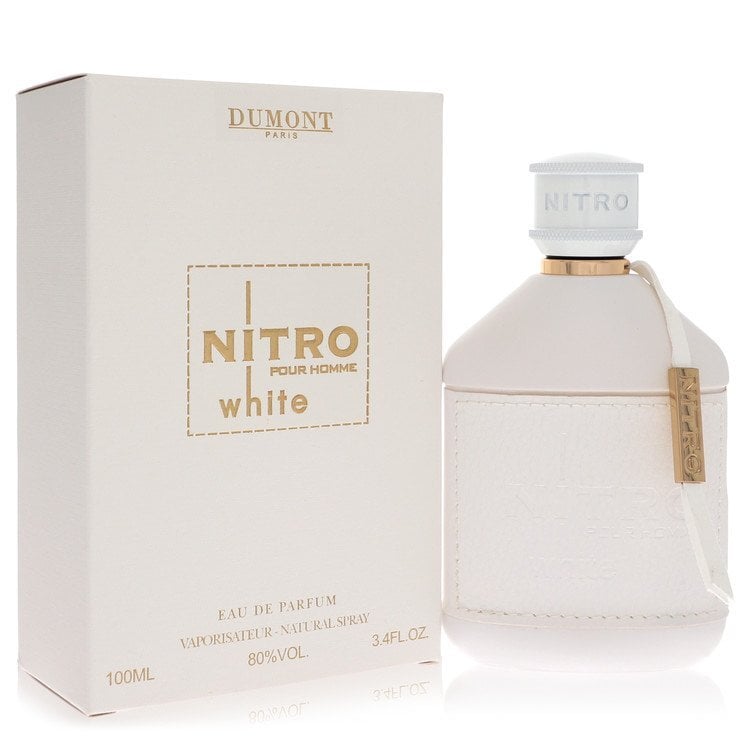 Dumont Nitro White by Dumont Paris Eau De Parfum Spray 3.4 oz (Men)