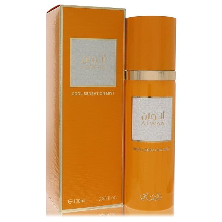 Rasasi Alwan by Rasasi Cool Sensation Mist (Unisex) 3.38 oz (Men)