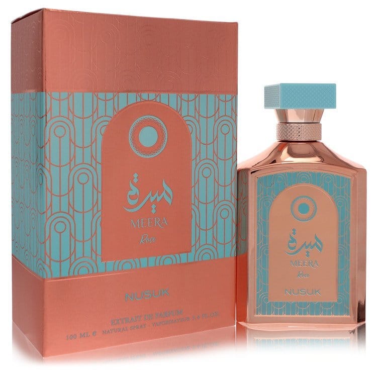 Nusuk Meera Rose by Nusuk Extrait De Parfum Spray 3.4 oz (Women)