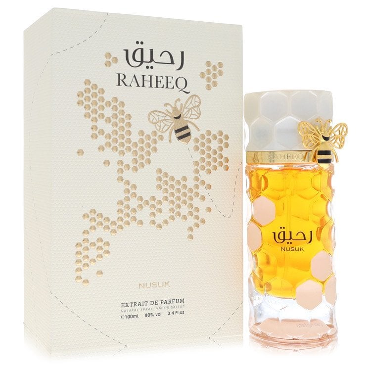 Nusuk Raheeq by Nusuk Extrait De Parfum Spray (Unisex) 3.4 oz (Men)