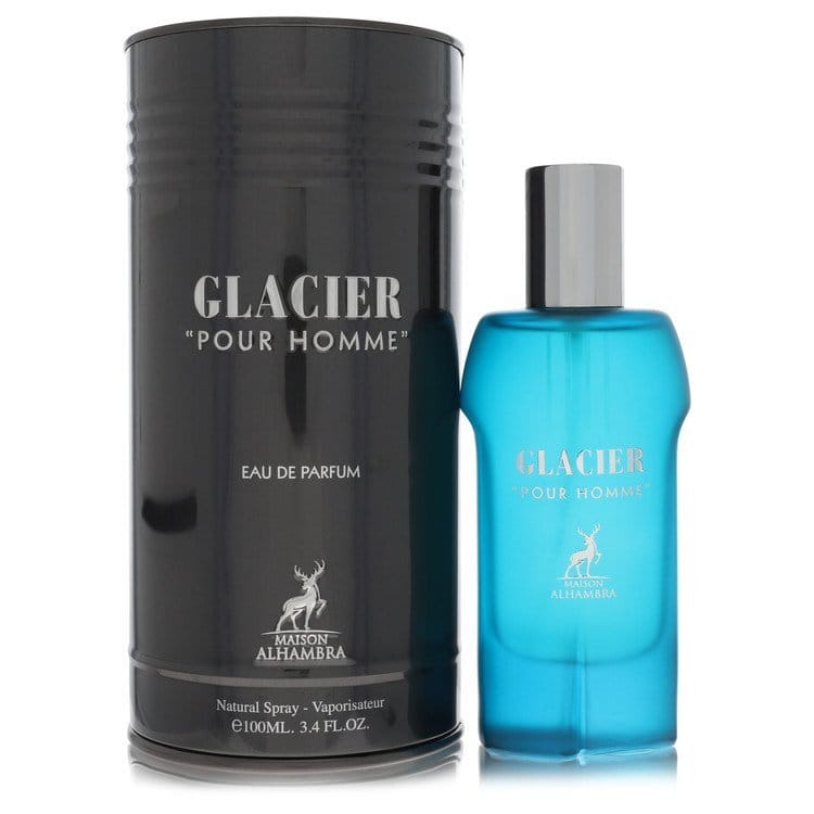 Maison Alhambra Glacier Pour Homme by Maison Alhambra Eau De Parfum Spray 3.4 oz (Men)