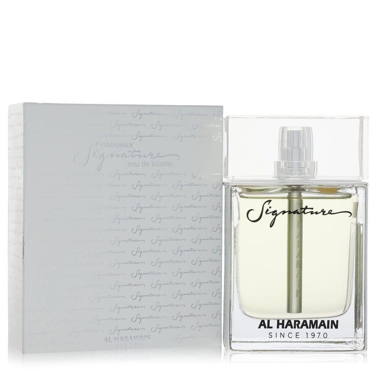 Al Haramain Signature by Al Haramain Eau De Toilette Spray 3.33 oz (Men)