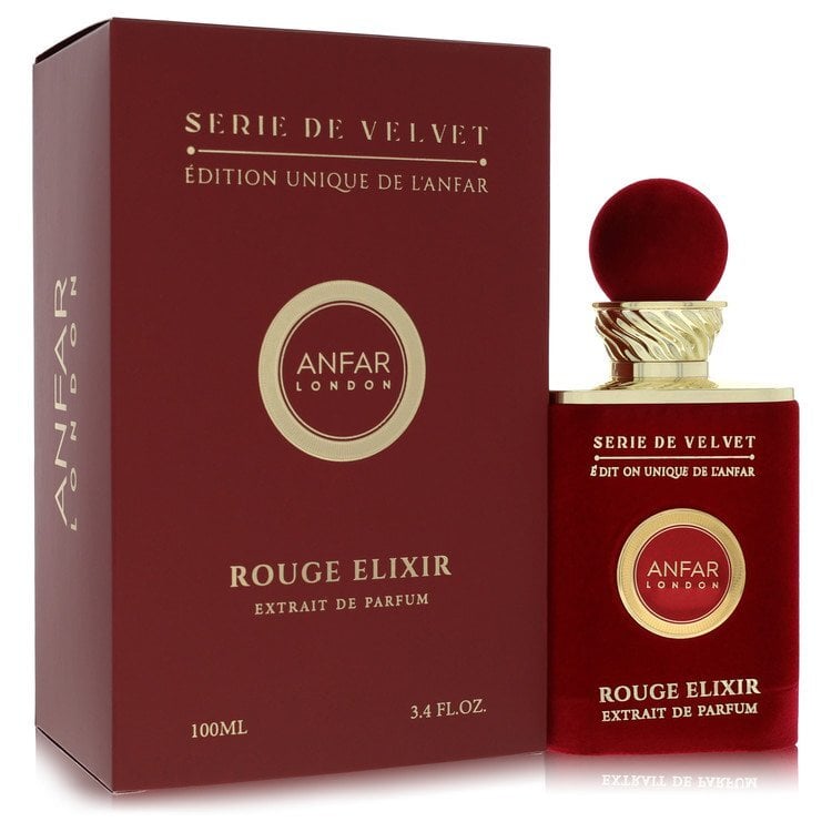 Anfar London Serie de Velvet Rouge Elixir by Anfar Extrait De Parfum Spray 3.3 oz (Women)
