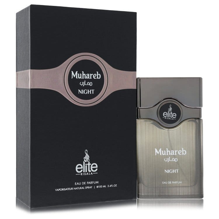 Risala Elite Muhareb Night by Risala Eau De Parfum Spray 3.4 oz (Men)