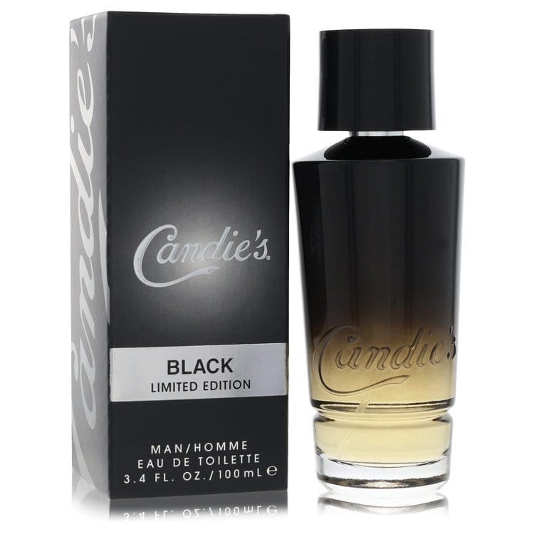 Candies Black by Candies Eau De Toilette Spray (Limited Edition) 3.4 oz (Men)