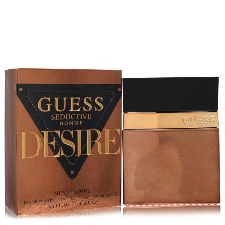 Guess Seductive Desire by Guess Eau De Toilette Spray 3.4 oz (Men)