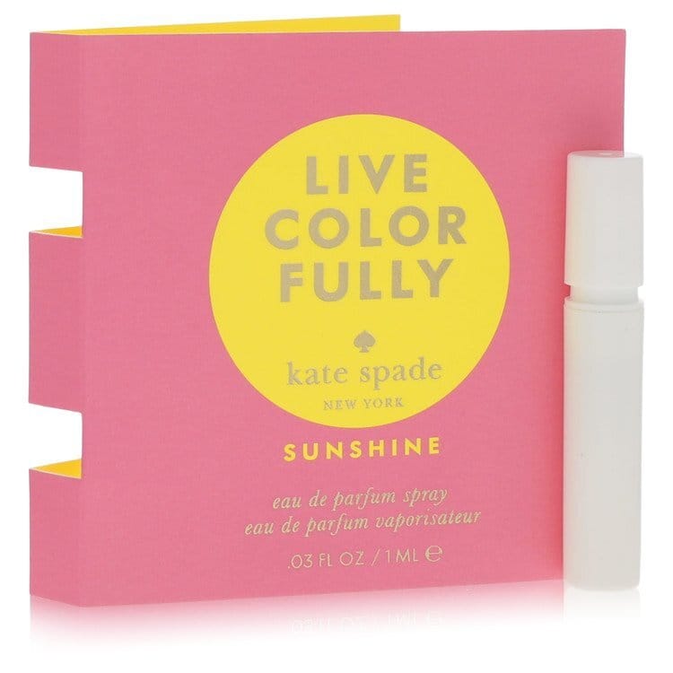 Live Colorfully Sunshine by Kate Spade Vial (sample) 0.03 oz (Women)