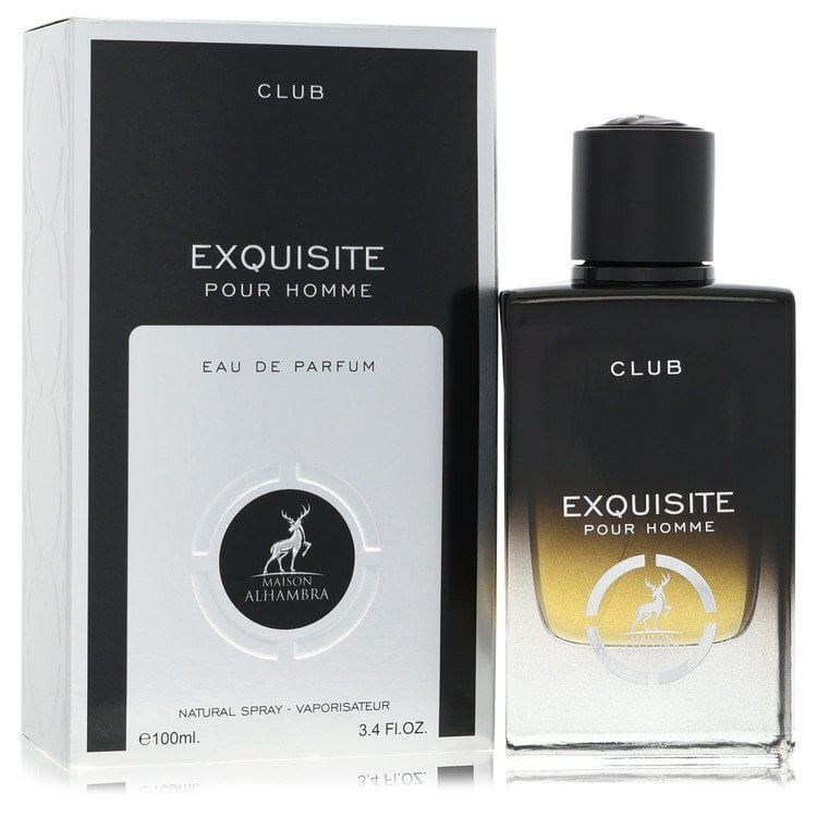 Maison Alhambra Club Exquisite by Maison Alhambra Eau De Parfum Spray 3.4 oz (Men)