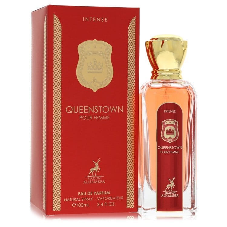 Maison Alhambra Queenstown Intense by Maison Alhambra Eau De Parfum Spray 3.4 oz (Women)