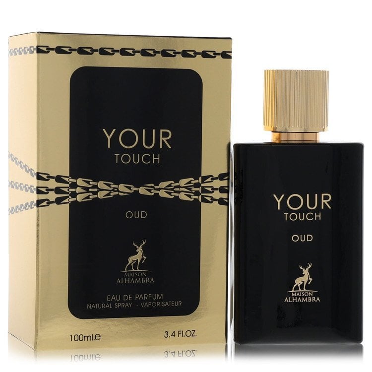 Maison Alhambra Your Touch Oud by Maison Alhambra Eau De Parfum Spray 3.4 oz (Men)