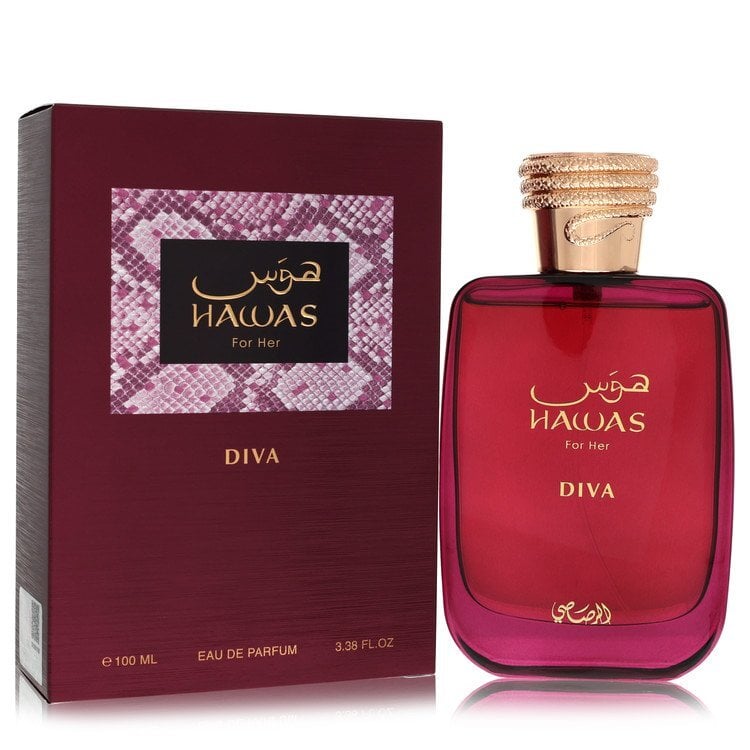 Hawas Diva by Rasasi Eau De Parfum Spray 3.38 oz (Women)