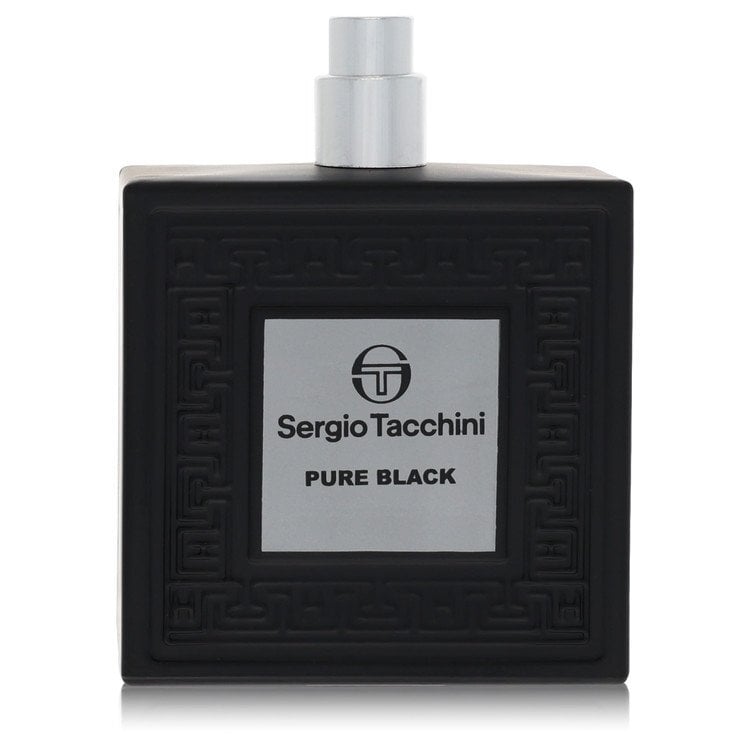 Sergio Tacchini Pure Black by Sergio Tacchini Eau De Toilette Spray (Tester) 3.4 oz (Men)