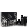 Kenneth Cole Black by Kenneth Cole Gift Set -- 3.4 oz Eau De Toilette Spray + 3.4 oz After Shave Balm + 6 oz Body Spray (Men)