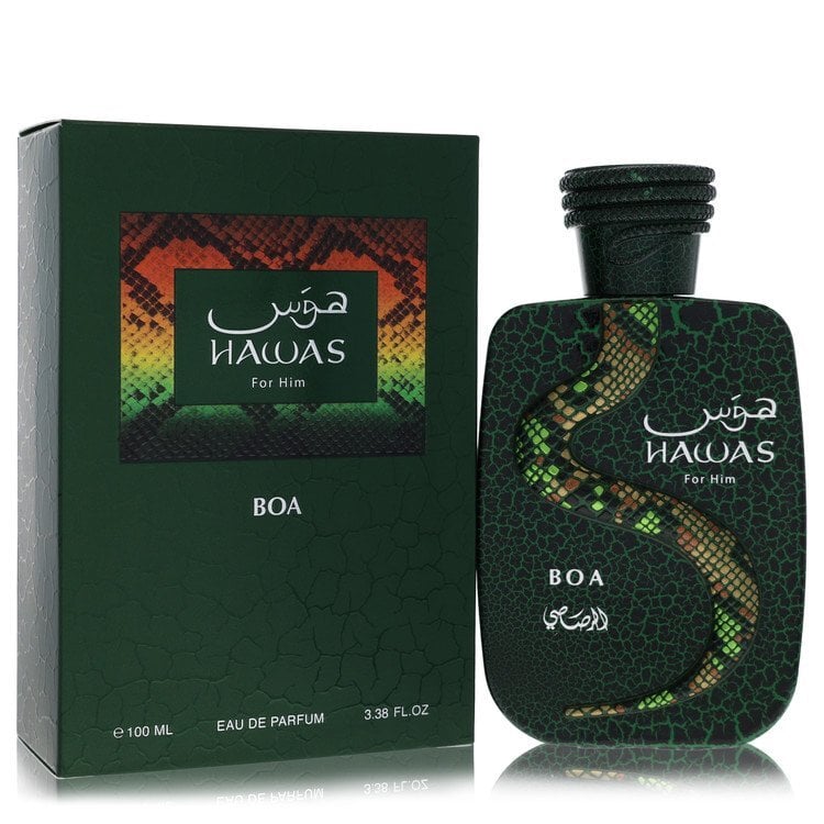 Rasasi Hawas Boa by Rasasi Eau De Parfum Spray 3.38 oz (Men)