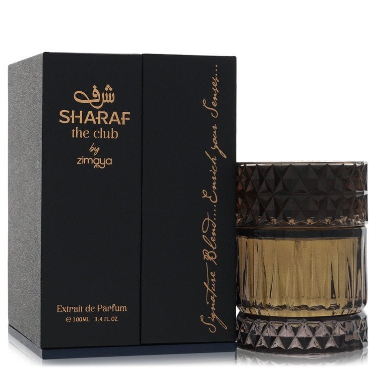 Afnan Zimaya Sharaf The Club by Afnan Extrait De Parfum Spray (Unisex) 3.4 oz (Women)