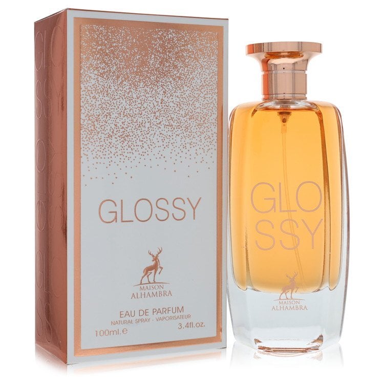 Maison Alhambra Glossy by Maison Alhambra Eau De Parfum Spray (Unisex) 3.4 oz (Women)