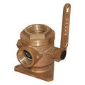 GROCO 1-1/4" Safety Seacock w/1" Side Port