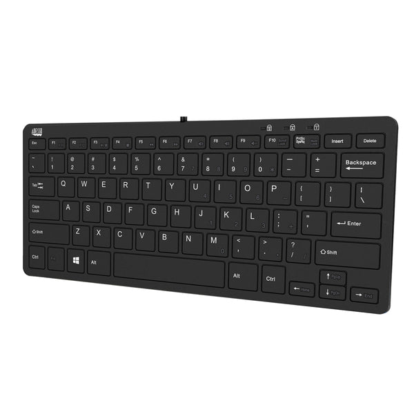 ADESSO(R) SLM TCH MN USB KYBRD W/HB