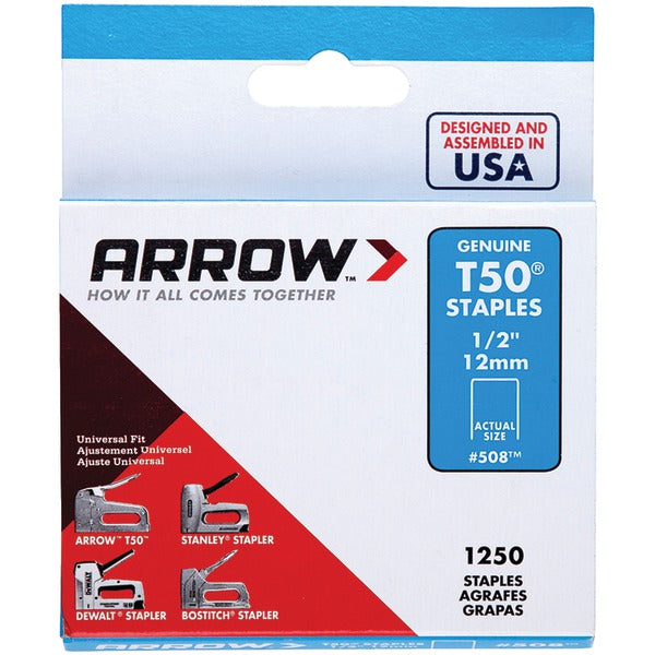 ARROW(R) 1250 1/2IN STAPLES