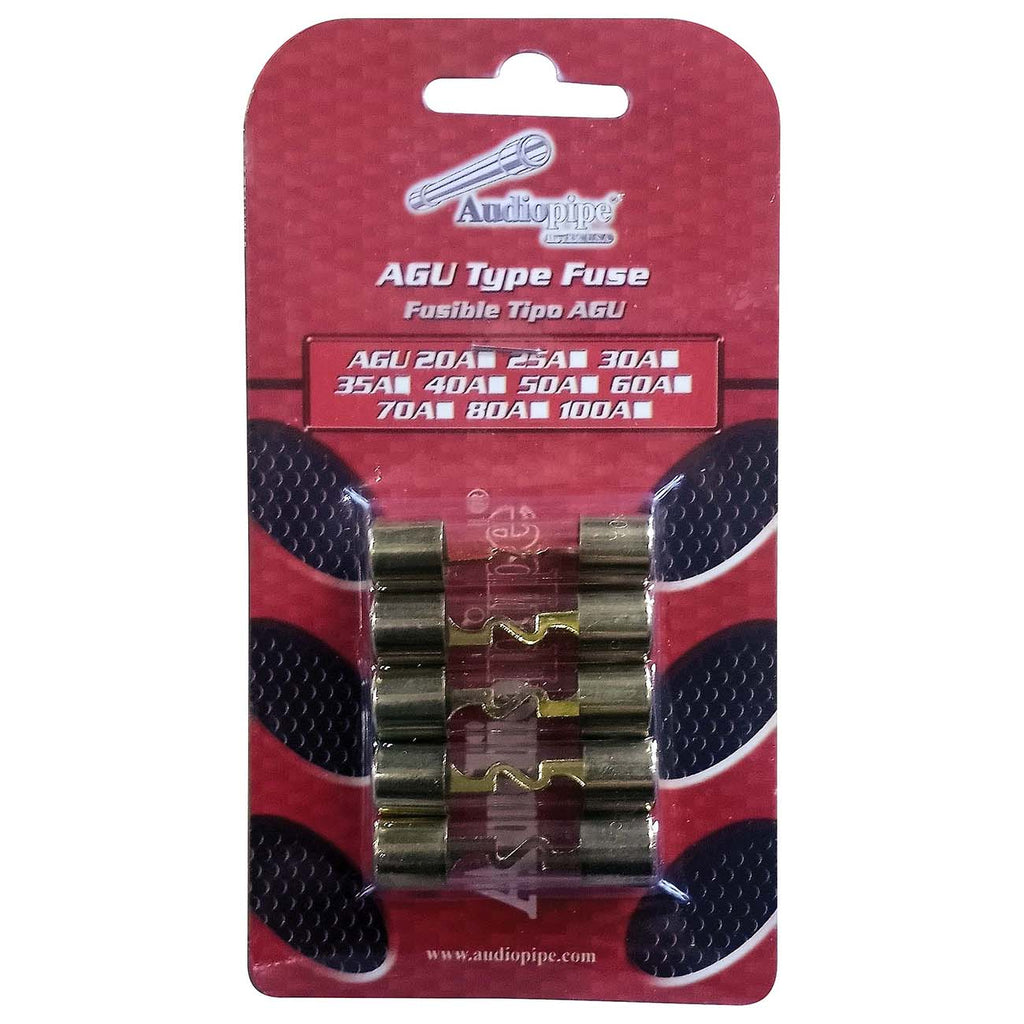 Audiopipe AGU 100 Amp Fuse (5 pack)