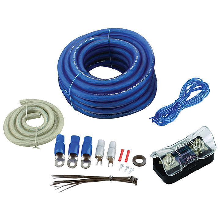 Bullz Audio 4 Gauge Amplifier Wiring Kit - 2000 Watts